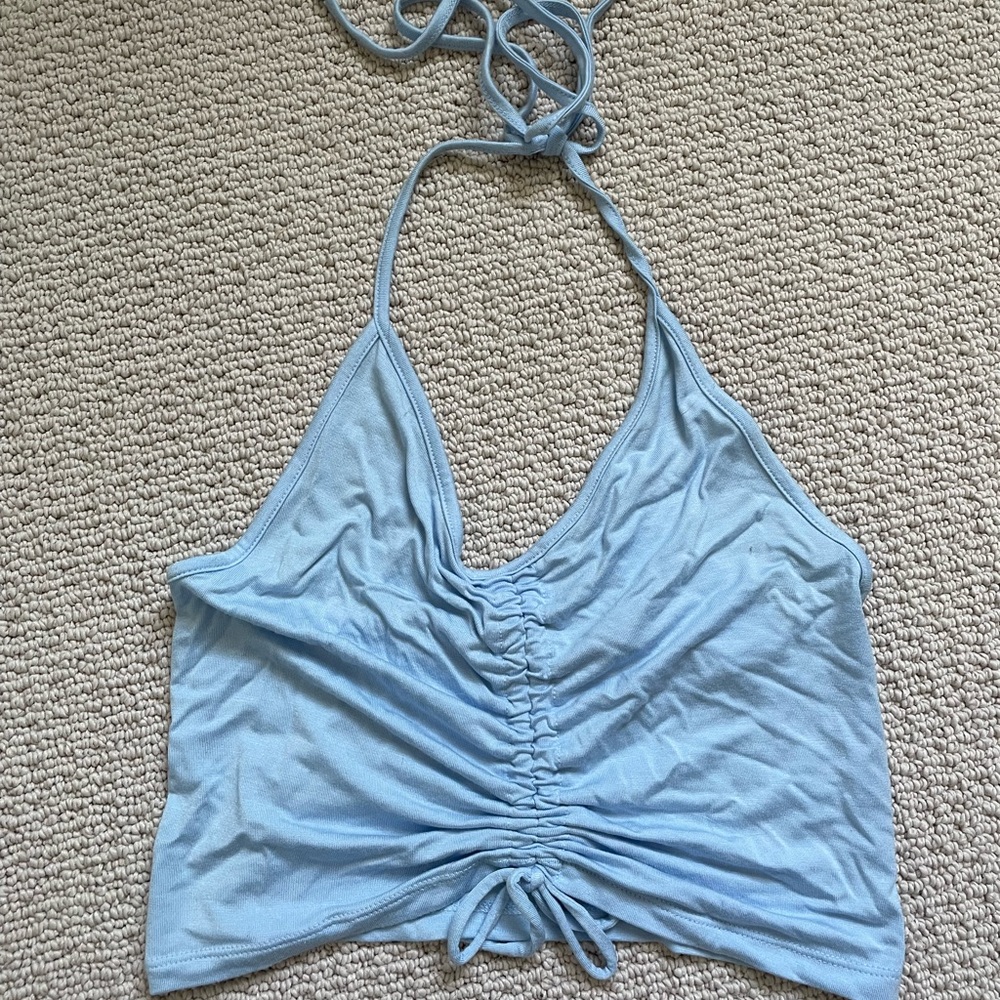 PacSun Blue Crop Top